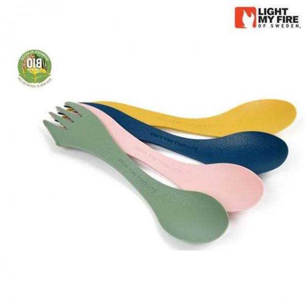 바이오 스포크키트 4종세트 스푼 포크 캠핑 식기