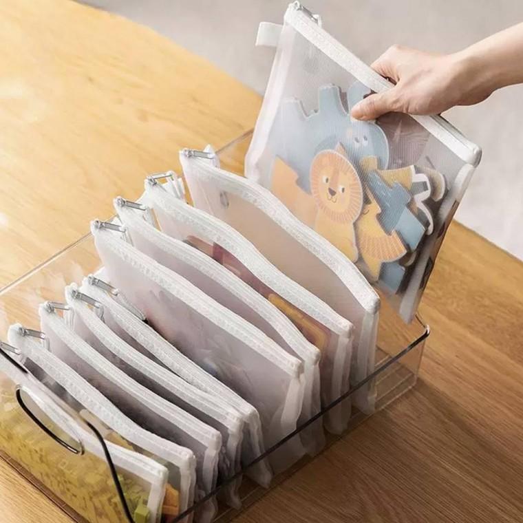 망사 G 파우치(A5 중형 사이즈)