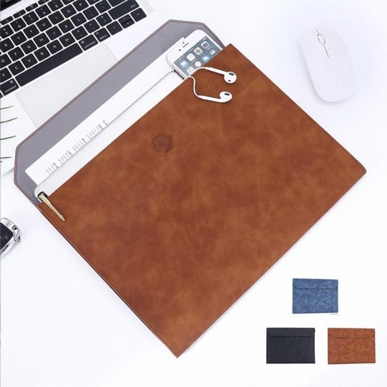 A4 가죽 오피스 서류파우치 케이스 가방 문서철 보관