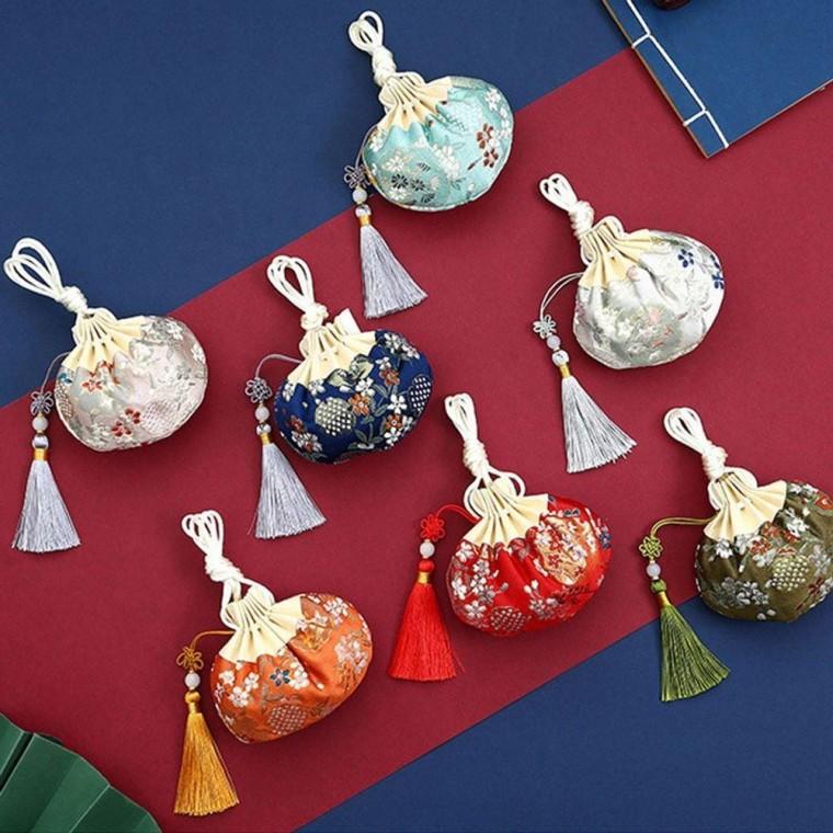 향낭 복주머니 파우치 설추석 태슬 복조리 DD-12990