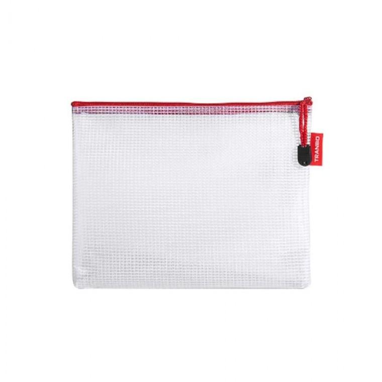 두껍고 튼튼한 PVC 방수 투명 지퍼 파우치 지퍼백 A5