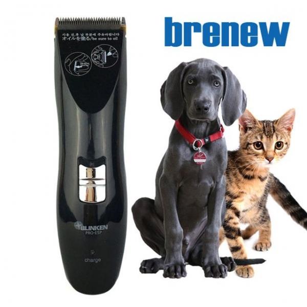 브래뉴 애견이발기PRO-E5B 티티늄 블랙칼날