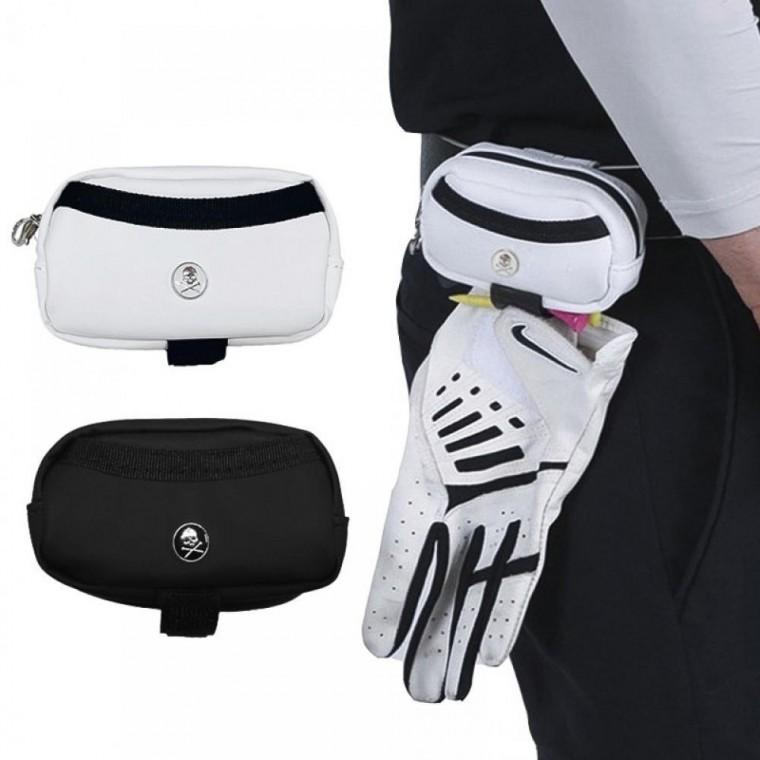 3 in1 해골 골프공주머니 골프볼파우치 골프티 골프장갑 보관 볼포켓