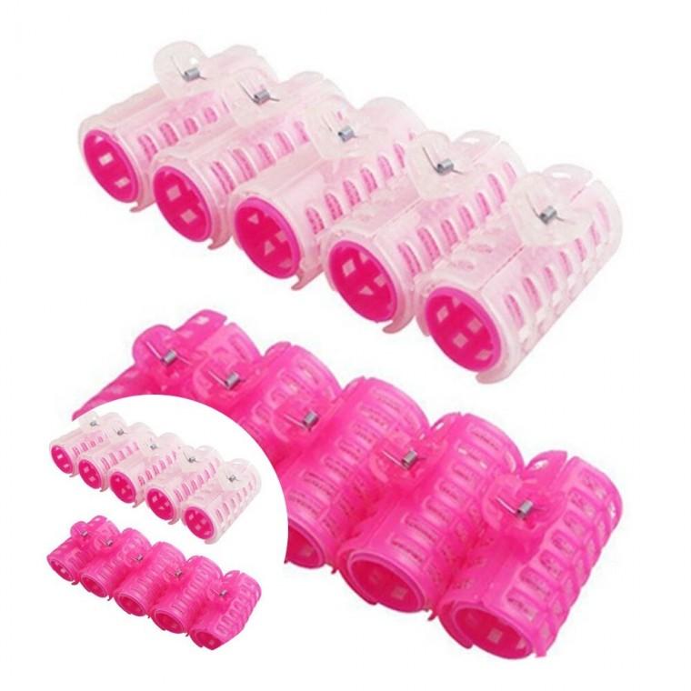 집게 헤어컬 5P 인파우치 헤어롤집게 헤어집게핀 구루프소형