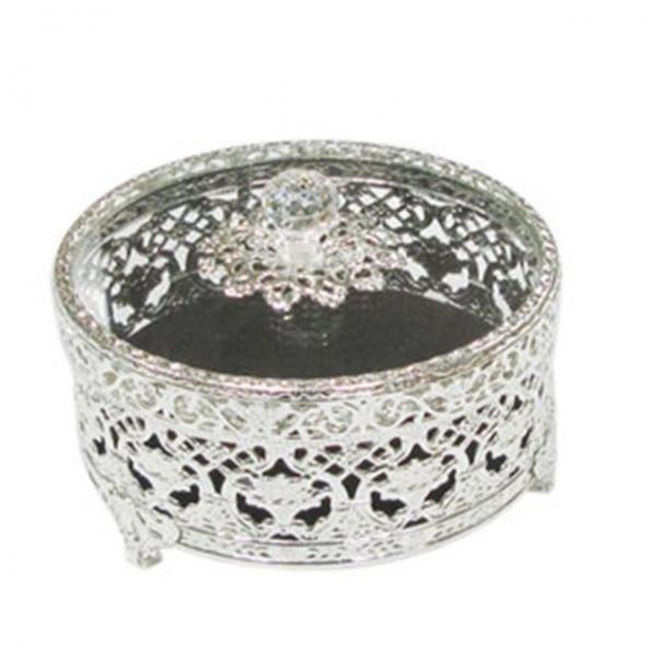 삼원 실버 보석함 (소) 귀중품 액세서리 보관 정리함