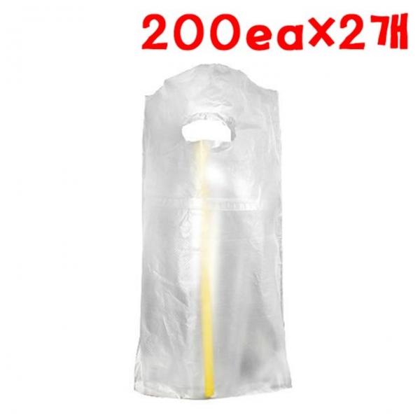 비닐캐리어 1구 200개 X 2개 일회용캐리어 테이크아웃
