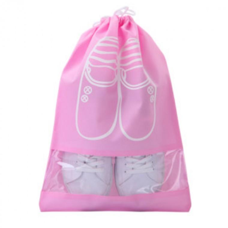 편리한 조임끈 신발주머니 여행파우치