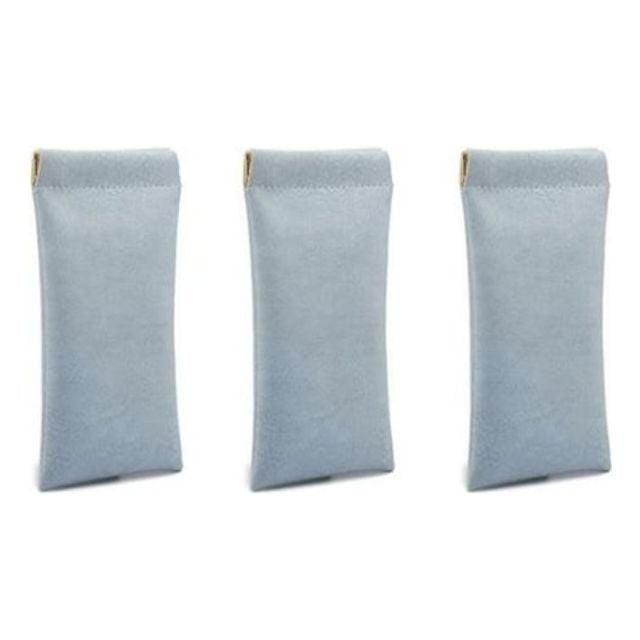 3개 세트 선글라스 수납용 주머니 파우치형 안경 케이스