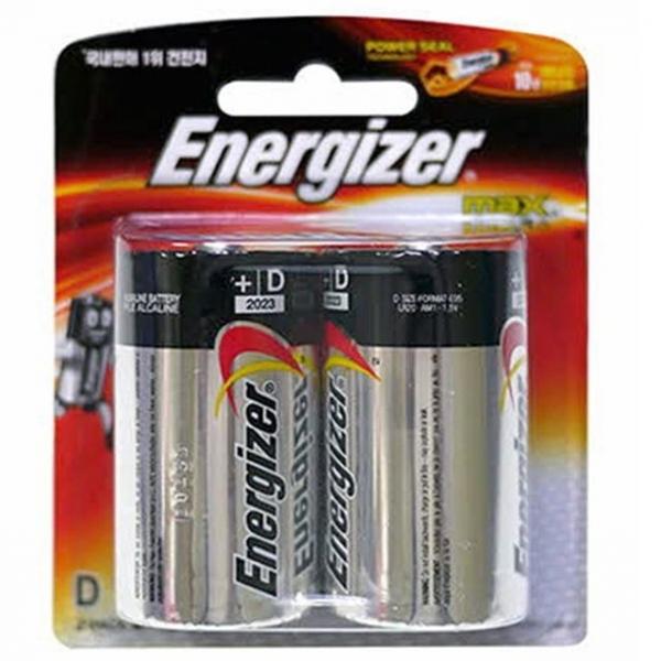 에너자이저 D사이즈 맥스 건전지 2개1팩