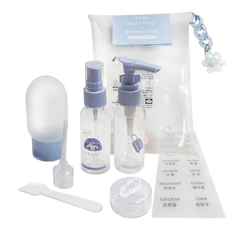 만물 여행용 화장품 소분 용기 4종 파우치