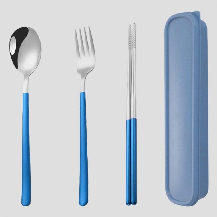 집들이 방수 케이스 점심 여행용 컬러 수저파우치