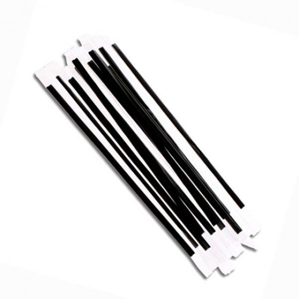 테이크아웃 커피스틱 개별 비닐포장 18cm/블랙 1000개