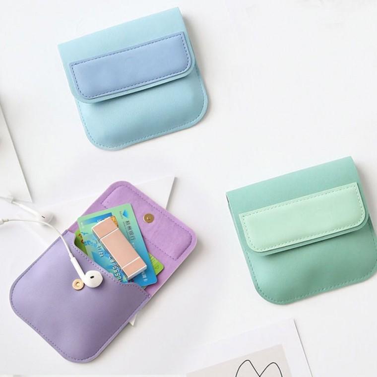 학생 포켓 파우치 카드 미니 지갑 교통 여자카드지갑 명함지갑 여