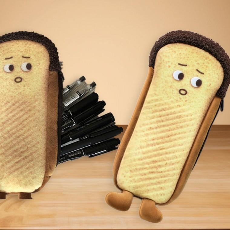 파우치 필통 귀여운 학생 플레인 지퍼 펜 특이한 귀여운필통 천필