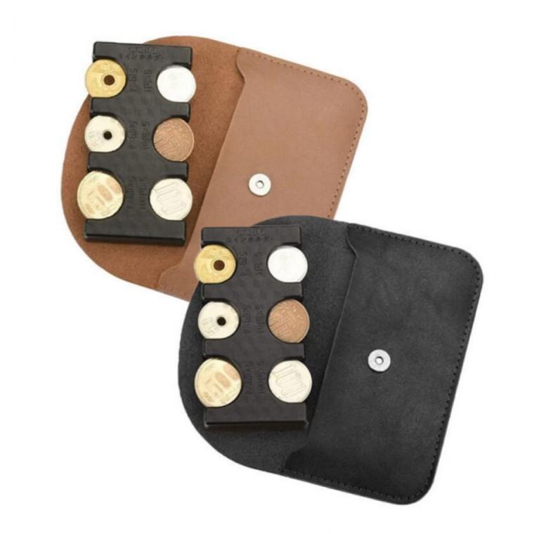 일본 해외 여행 엔화 동전 지갑 케이스 파우치 세트