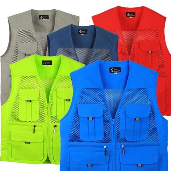 그린파크 왕망사조끼 12종