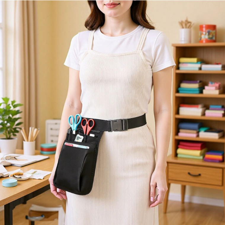 데일리 허리 힙색 수납 파우치 다용도 가방