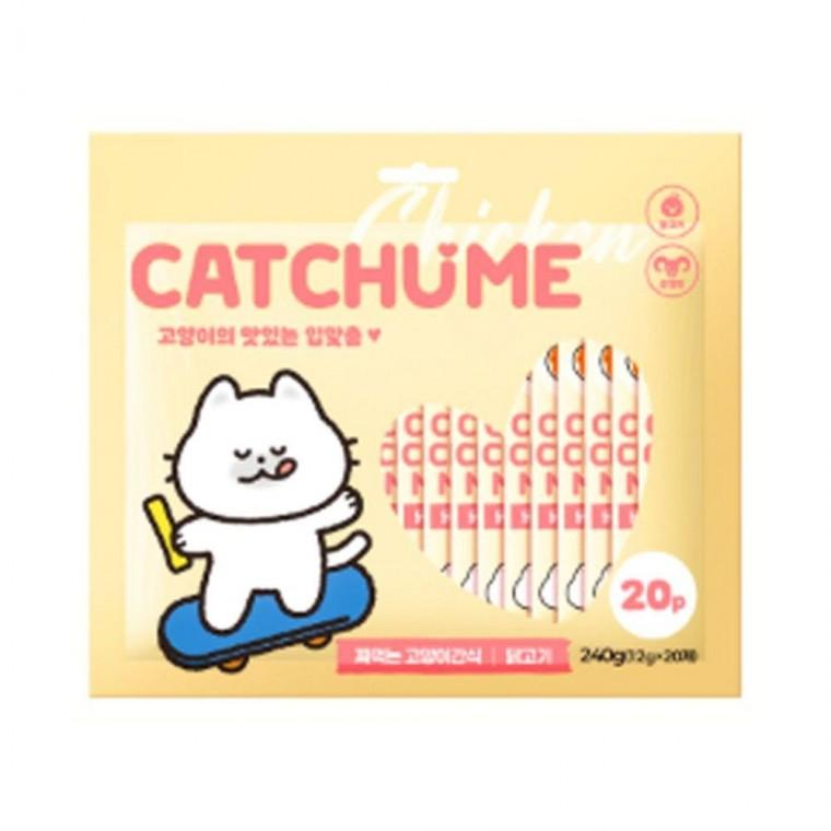 고양이 비타민 깔끔 짜먹는 간식 닭고기 20개입 1P 파우치