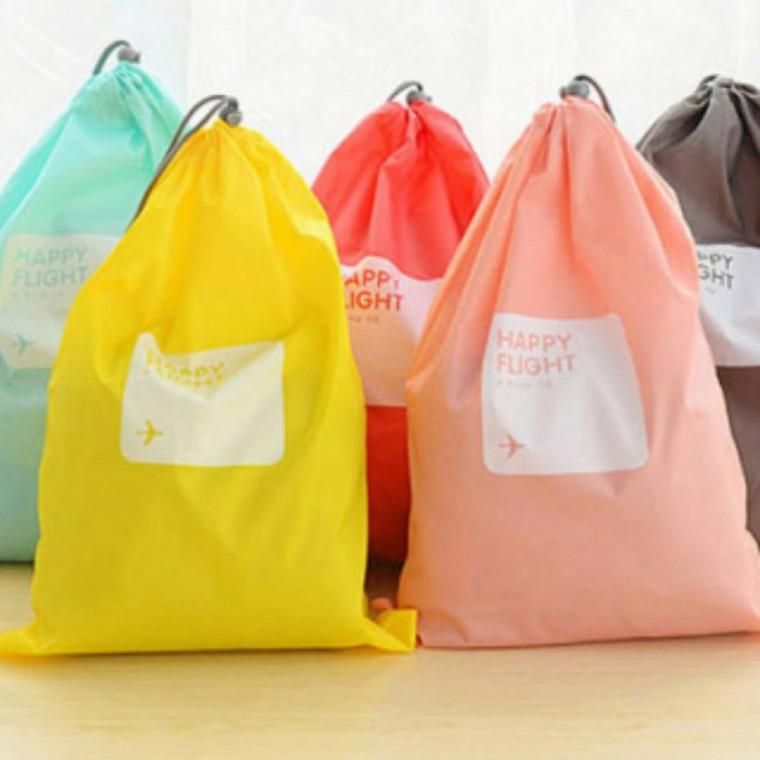 파우치 세트 이너백 의류 정리 생활방수 4종