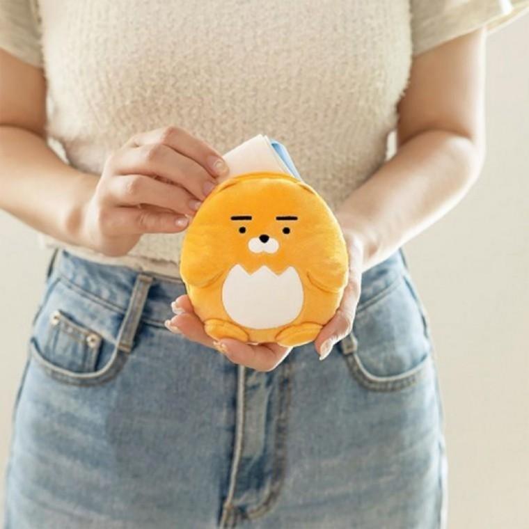 카카오프렌즈 캐릭터 업그레이드 장바구니 파우치 인형 키링 라이언