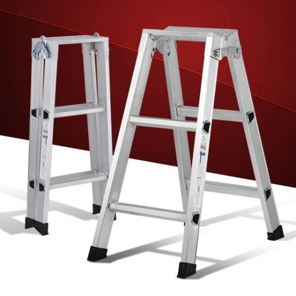 A형사다리 3단 가정용접이식 일자 미니 알루미늄 실내