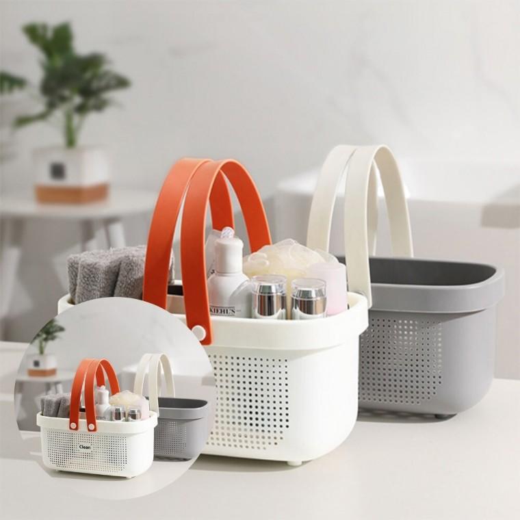 물빠짐 목욕가방 소 샤워바구니 목욕탕가방 물빠지는목욕가방플라스틱