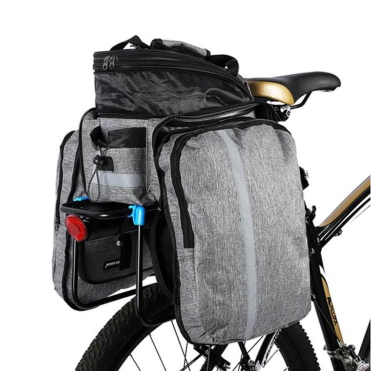 1개 확장형 자전거가방 안장 확장 가방 흙받이 거치 수납가방 라이딩 백 대용량 여행