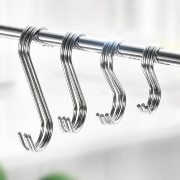 S고리 S자 걸이 다용도 후크 행거 주방 옷 가방 바지