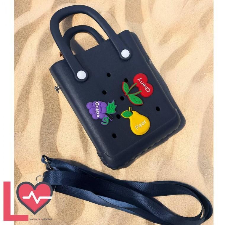 가방 네이비 방수 비비드 아쿠아 비치 DIY 파츠세트 크로스 EVA 가방 롱타임헬씨 초등학생선물 꾸미기 젤리