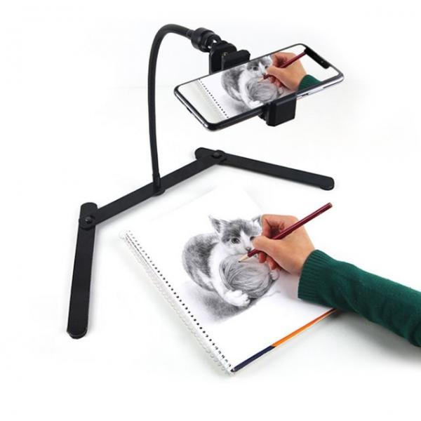 키밍 집어식 높이조절 스마트폰 촬영 거치대 받침대