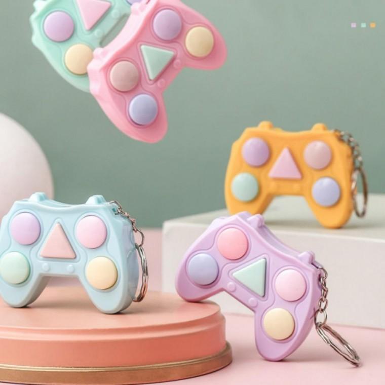 [HA6] 키링선물 미니 휴대용 기억력 게임기 열쇠고리 가방고리 답례품 생일 두뇌 학습