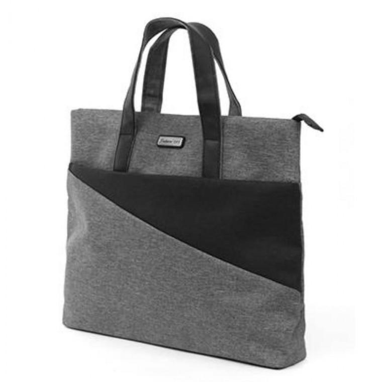 베이직 심플 패브릭 서류가방 베이직코디 작은손가방