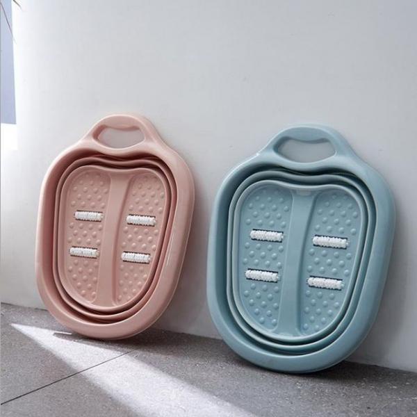 키밍 접이식 족욕통 틈새 수납 가정용 발안마기