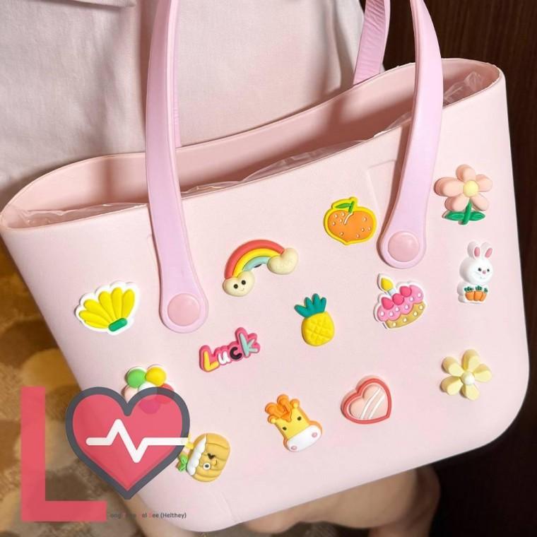 젤리 입학 바캉스가방 롱타임헬씨 수납 행사 회사증정품 선물 미니 몽실 학원 핑크 파츠세트 선물 수영가방