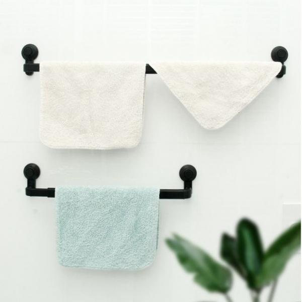 키밍 흡착식 타월 행거 벽걸이 벽고정 욕실 정리함