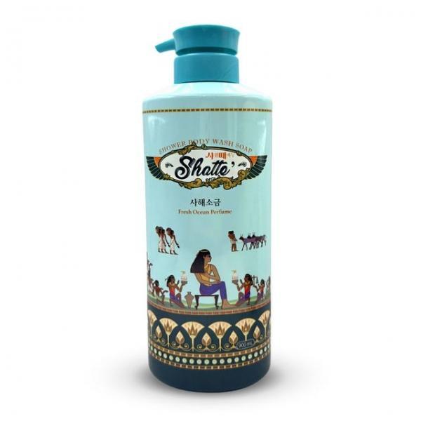 무궁화 샤워때비누 사해소금 바디워시 500ml
