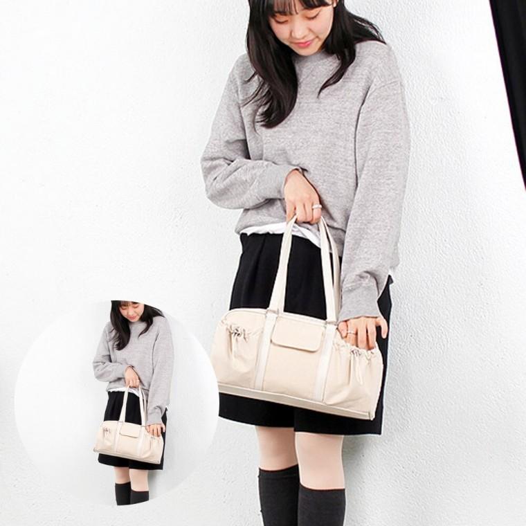 숄더백 스트링 슬림 캠핑수납가방 다용도가방 여성숄더백