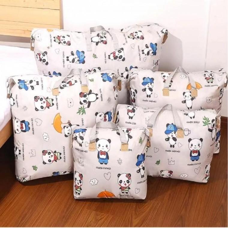 이불 수납가방 팬더 대 75x50