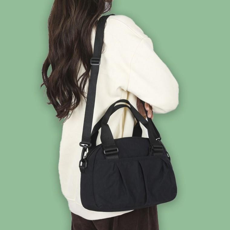 블랙 대학생 가방 직장인 숄더 백 출근 데일리 크로스 여성가방