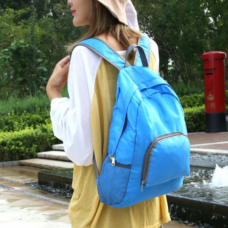여행용 6컬러 백팩 경량 패커블 보조가방 여성 휴대용 가방