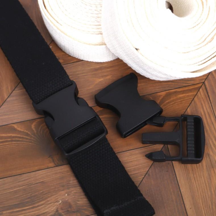 가방끈 부자재 투터치 플라스틱 가방버클 버클 32mm