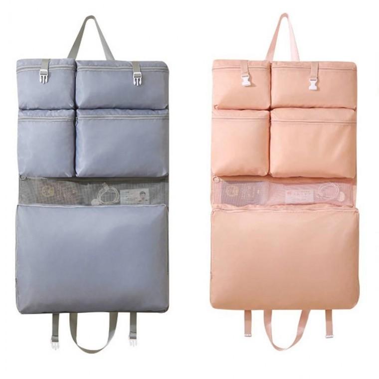 컬러) 옷 포켓 보조가방(2가지 여행용 G 6단 정리