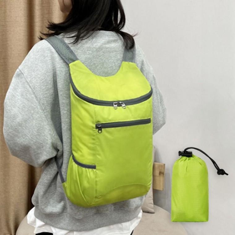 백팩 여성 접이식 배낭 가벼운 경량 가방 등산 연두 등산백팩 등