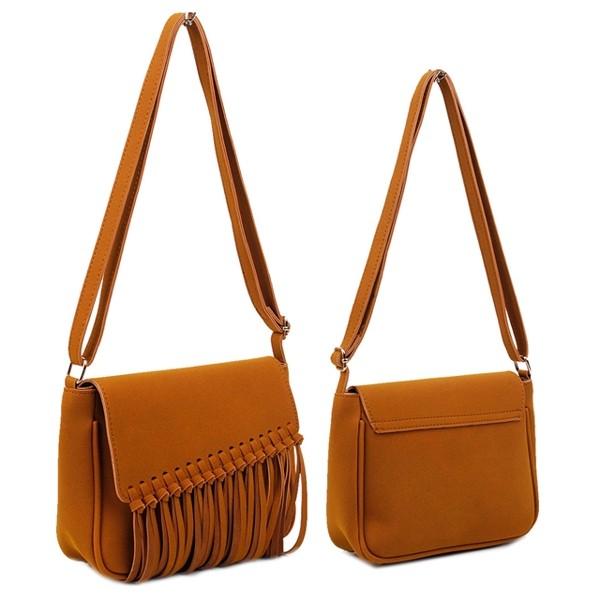 HL] 크로스백 스웨이드 프린지 백팩 에코백 가방