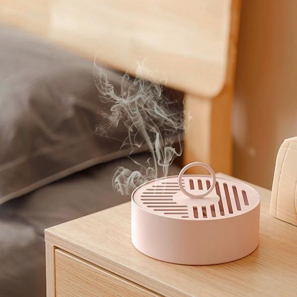 핑크 코일 모기향 모기향 연소기 거치대  캠핑