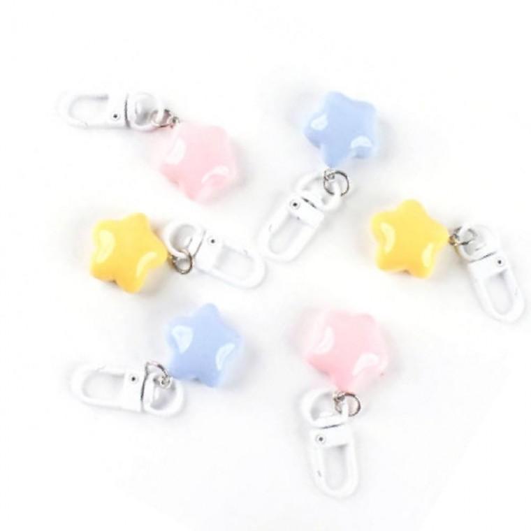 별똥별 열쇠고리 키링 가방 장식 키홀더 미니 (12개세트)