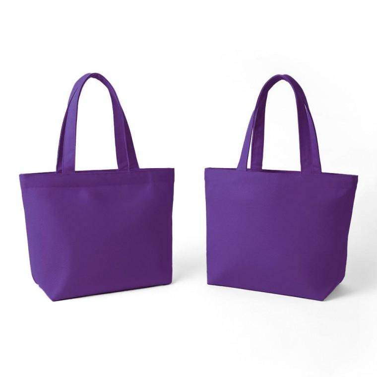 무지 패브릭 미니 손가방(퍼플)