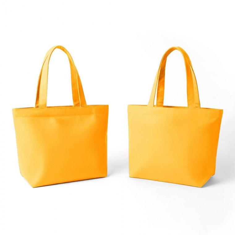 무지 패브릭 미니 손가방(옐로우)