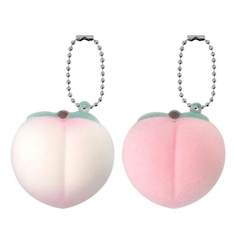 말랑 스퀴시 키체인 4개 세트 주물럭 모찌 가방장식 촉감놀이 단체 선물