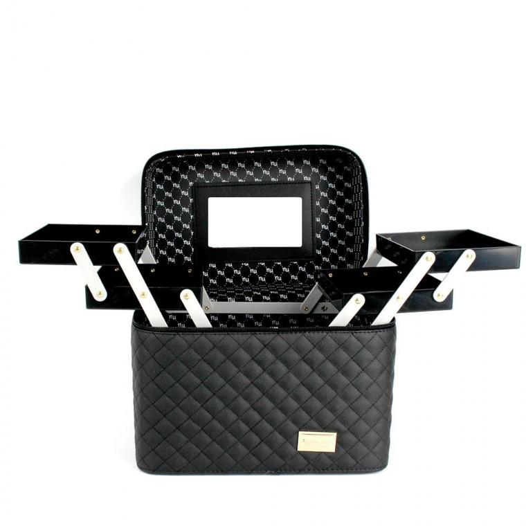 3단 화장품 정리함 대용량 메이크업 수납 박스 웨딩용 화장대 가방